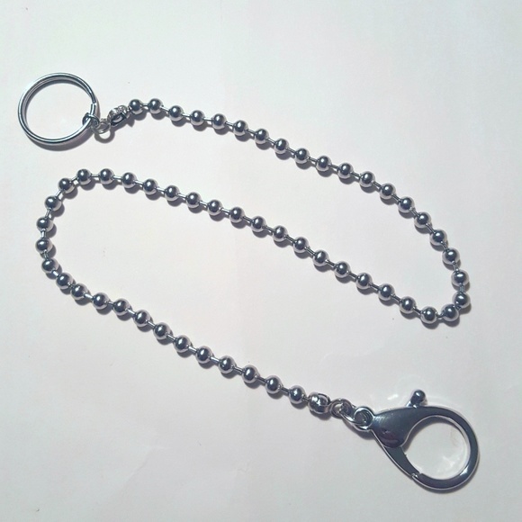 Modern Ball Clasp Wallet with Adjustable Chain Straps